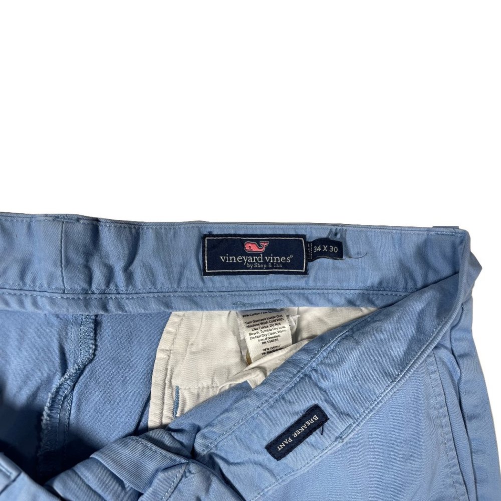 Jake Blue Chino/Breaker Pants - Vineyard Vines - Men's 34x30 - Picture 4 of 4